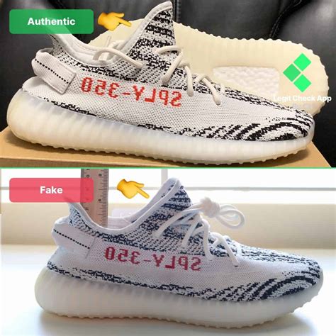 yeezy zebra fake|Official Guide: Real vs Fake Yeezy 350 V2 Zebra (2024).